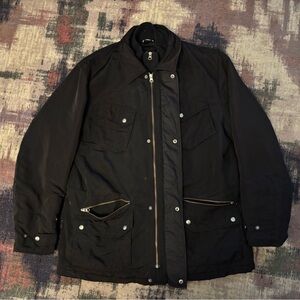 Alfred Sung Black Winter Jacket PTP 24